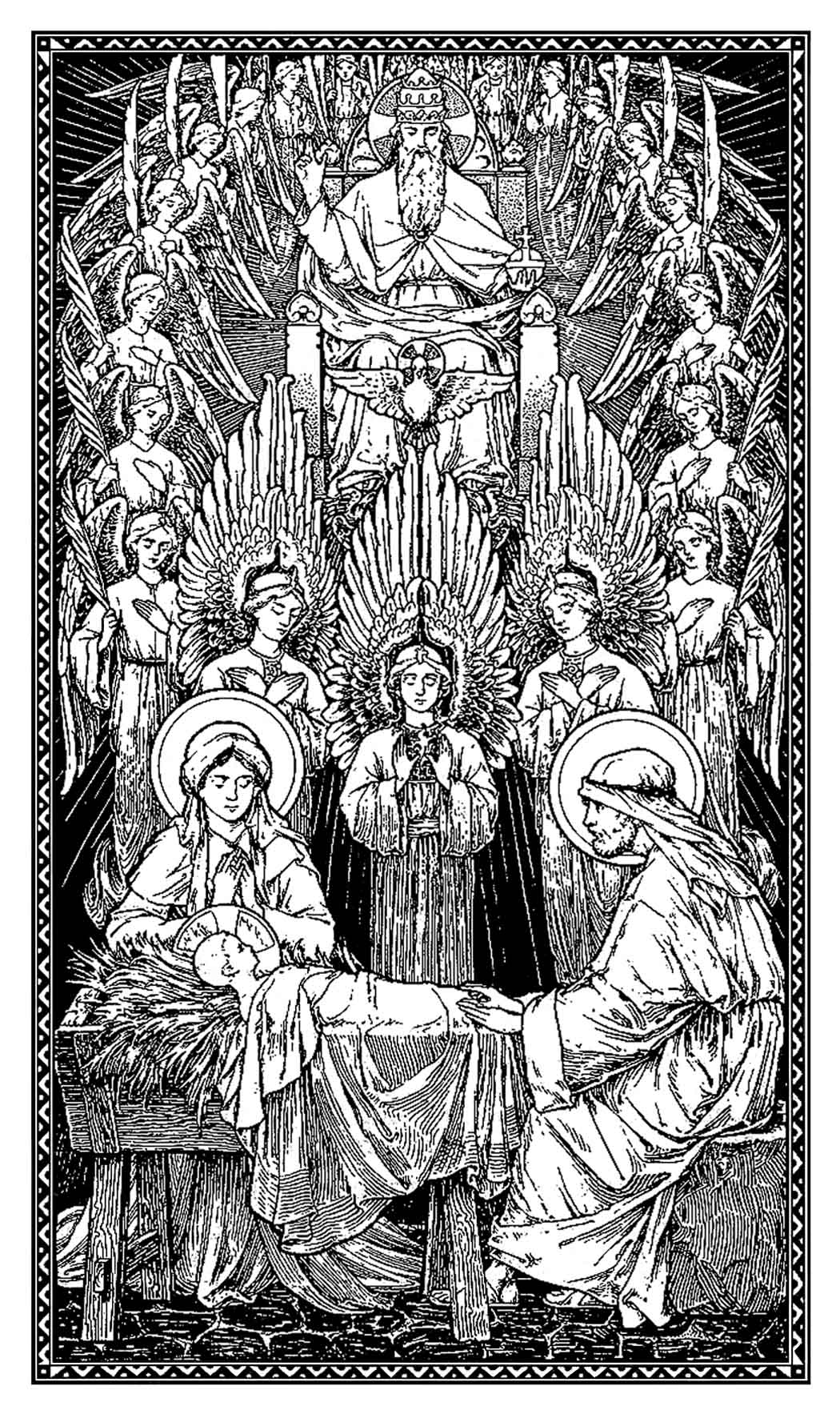 Image result for nativity of our lord jesus christ latin mass
